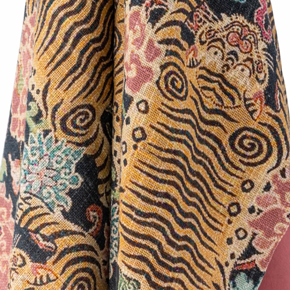 Tiger Throw in Cotton