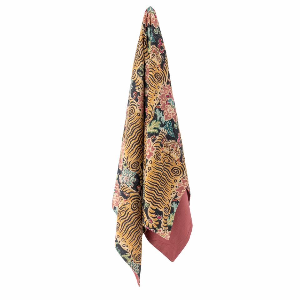 Tiger Throw in Cotton