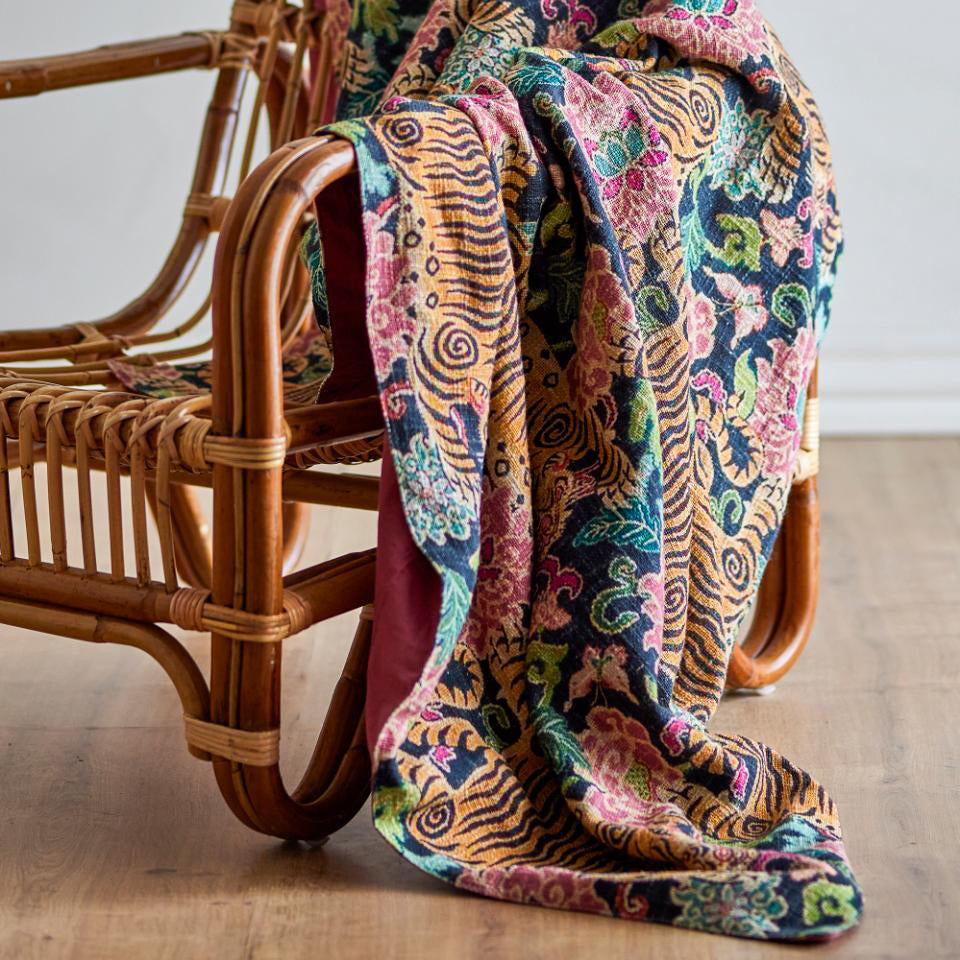 Tiger Throw in Cotton