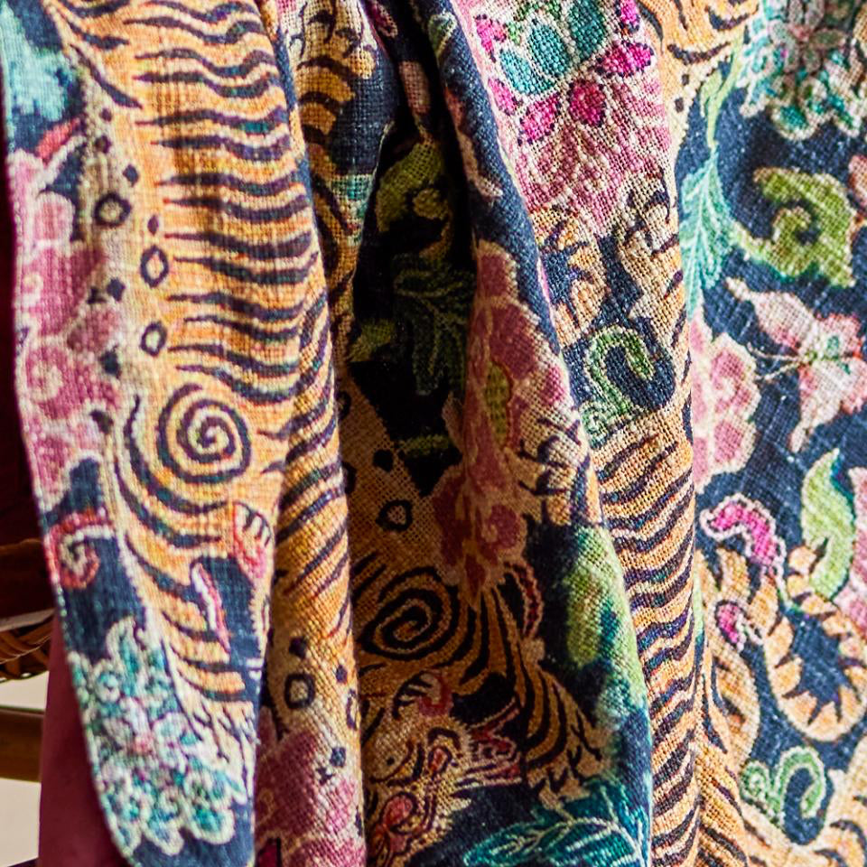 Tiger Throw in Cotton