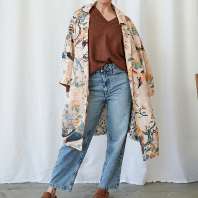 Hummingbird Nude Artisan Coat