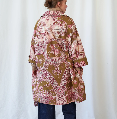 Angels Olive Artisan Coat
