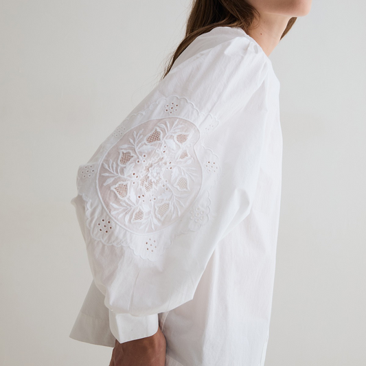 Women’s Romantic Embroidered Blouse