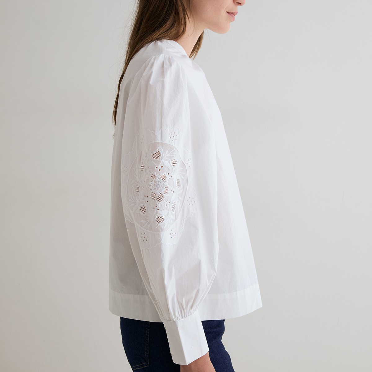 Women’s Romantic Embroidered Blouse
