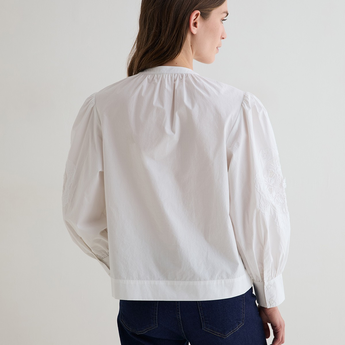 Women’s Romantic Embroidered Blouse