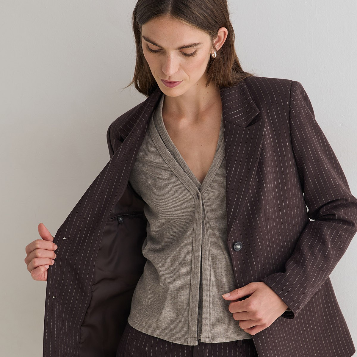 Women’s Cardigan with Built in Top