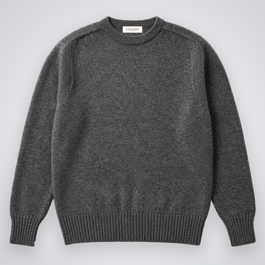 Men's Merino Cashmere Wool Pullover