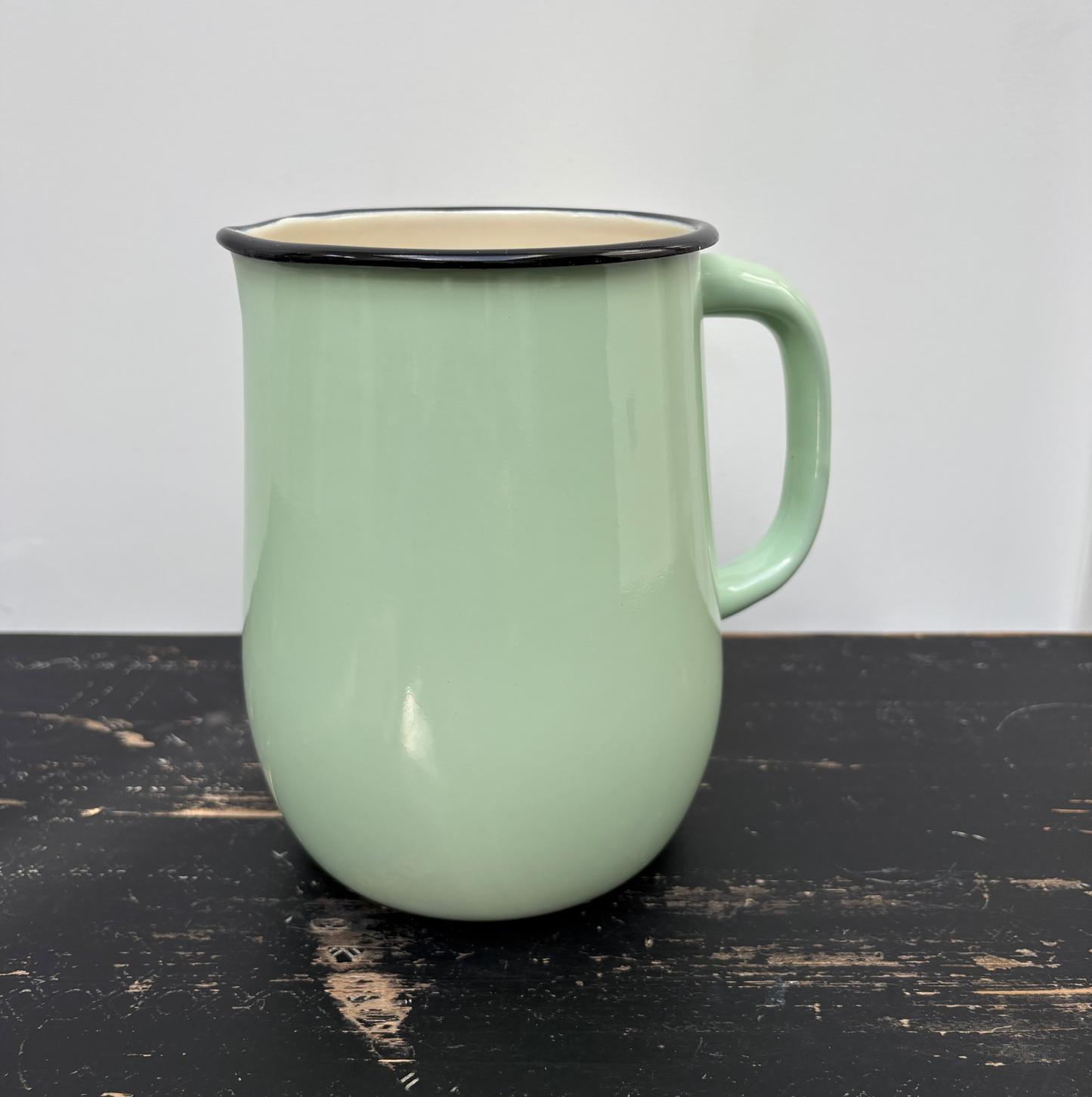Enamel Jug - Light Green