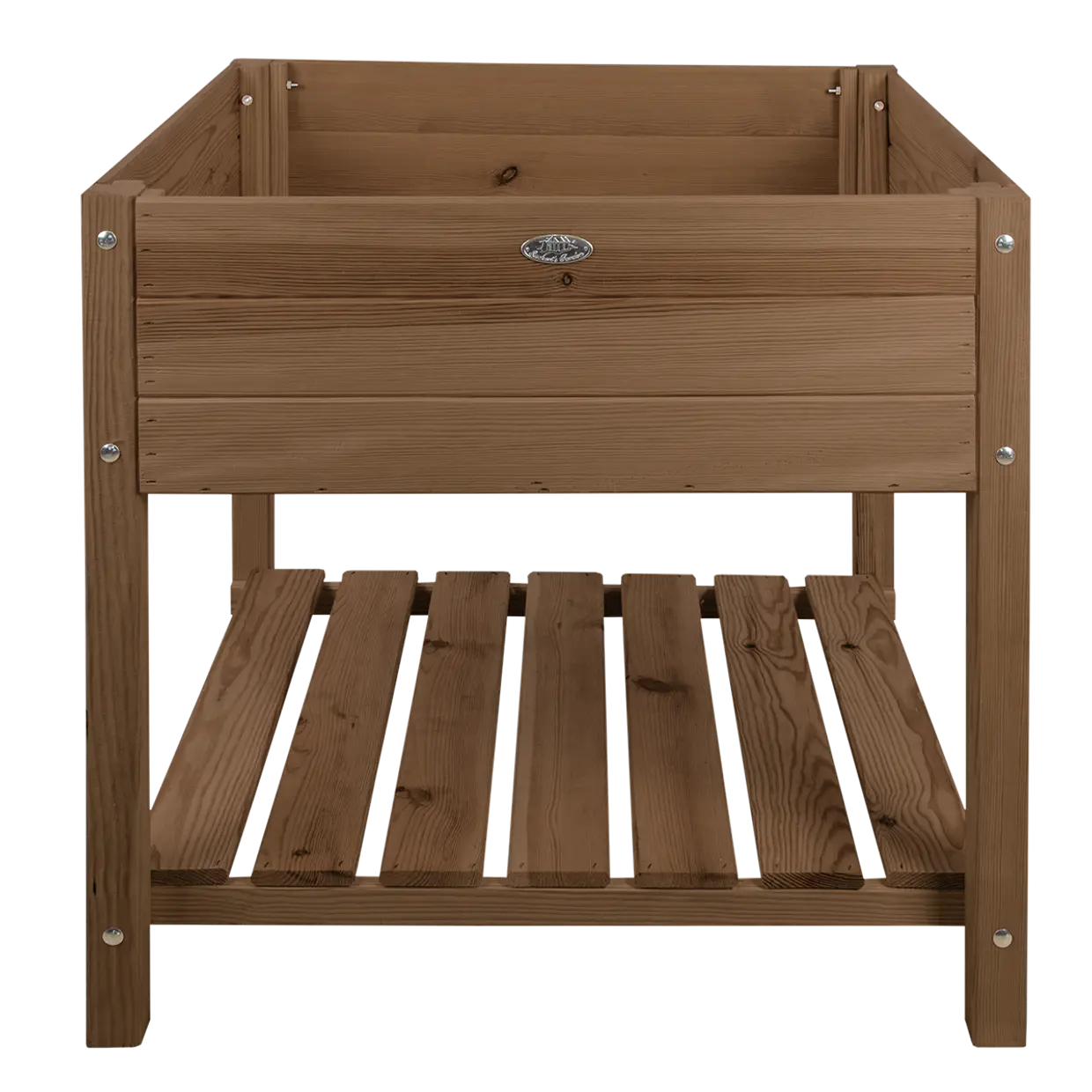 Raised Bed, Brown Wood