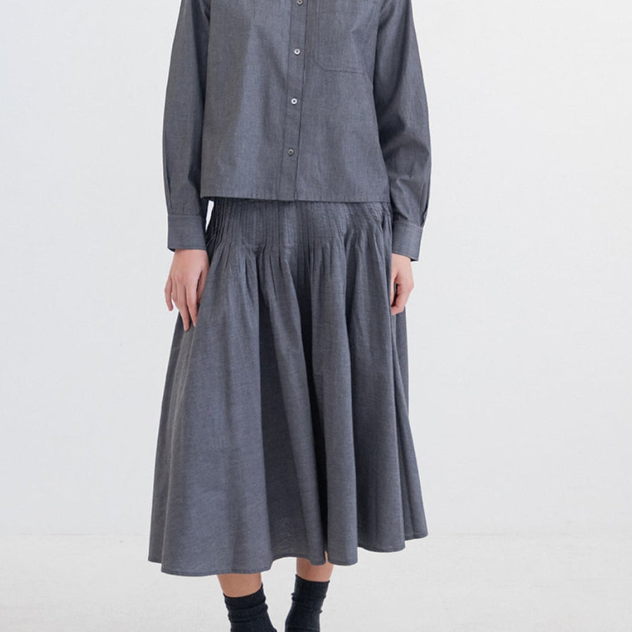 Sannah Skirt Dusky Grey