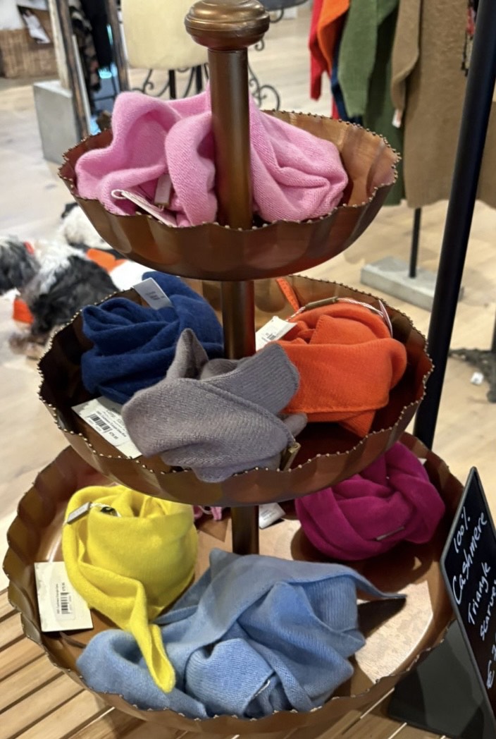 Cashmere Triangle Scarf