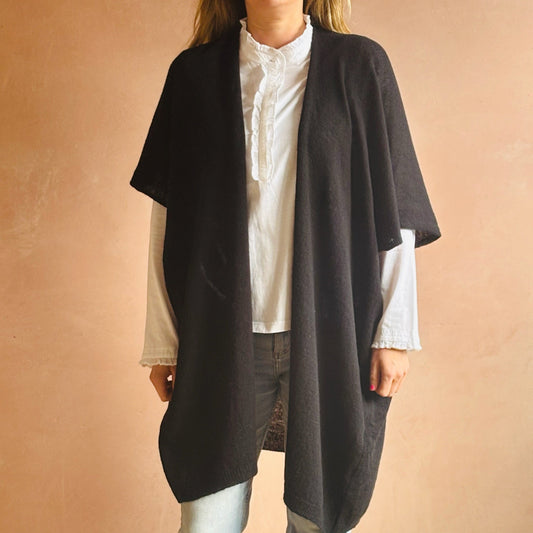 Cashmere Sleeveless Cardigan