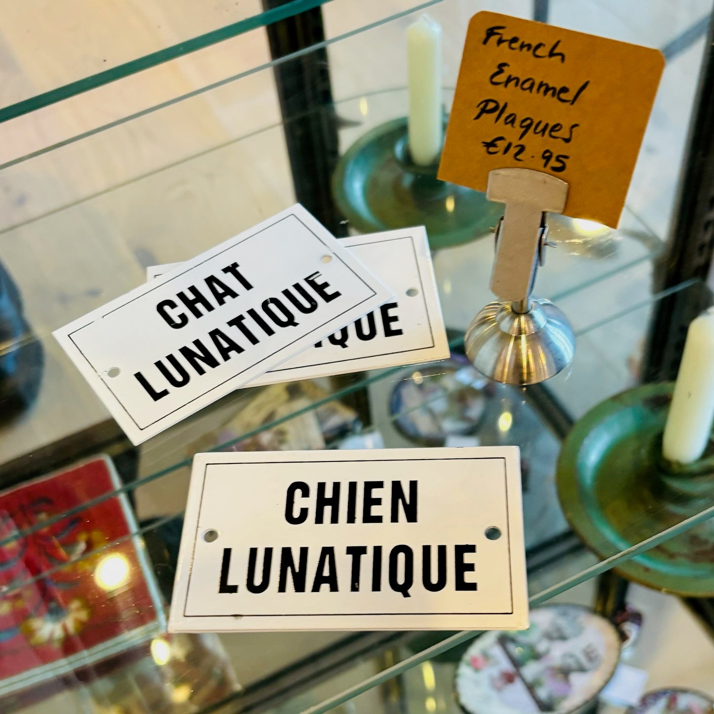 Enamel Door Plaques - Lunatique