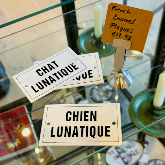 Enamel Door Plaques - Lunatique