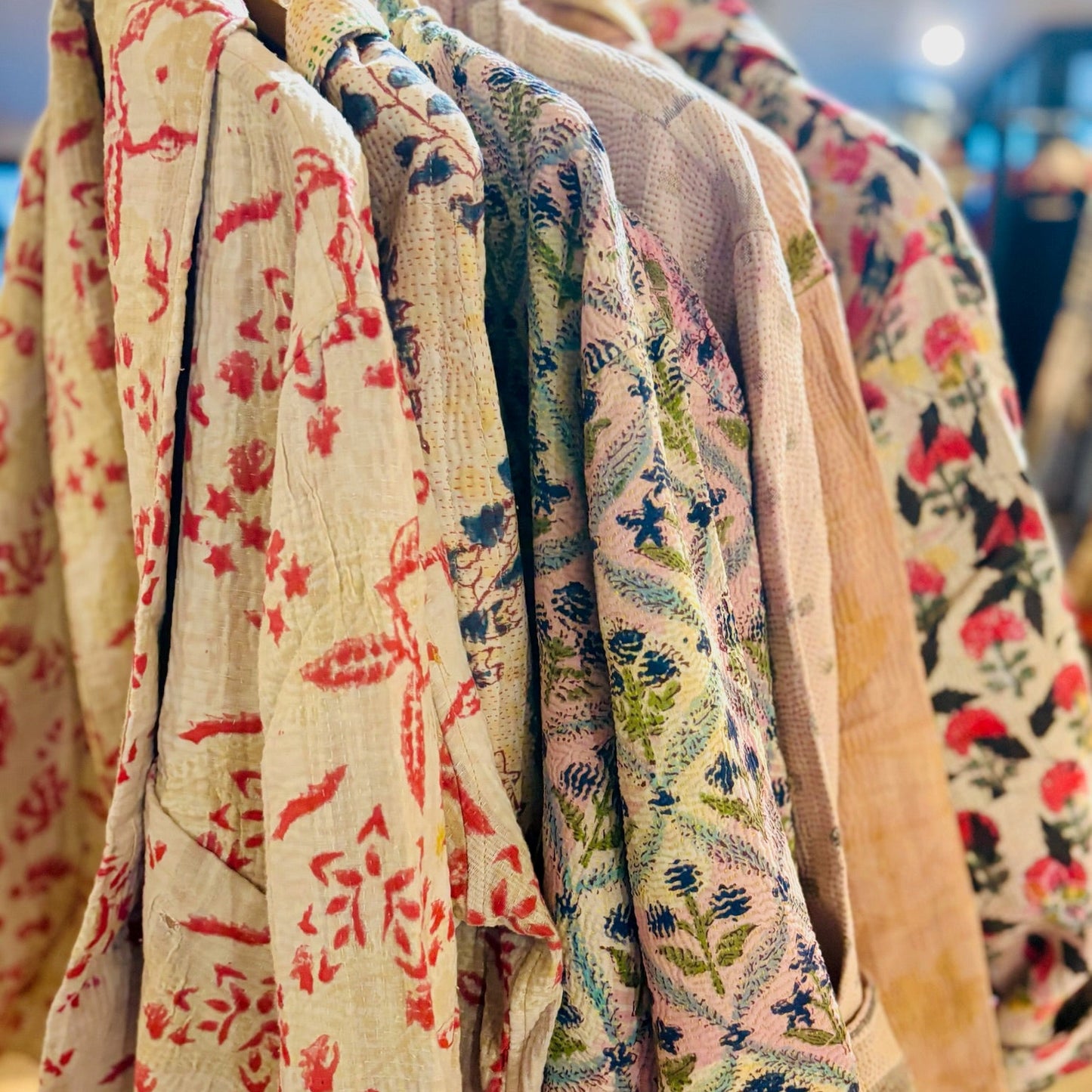 Kantha Jackets Handsewn