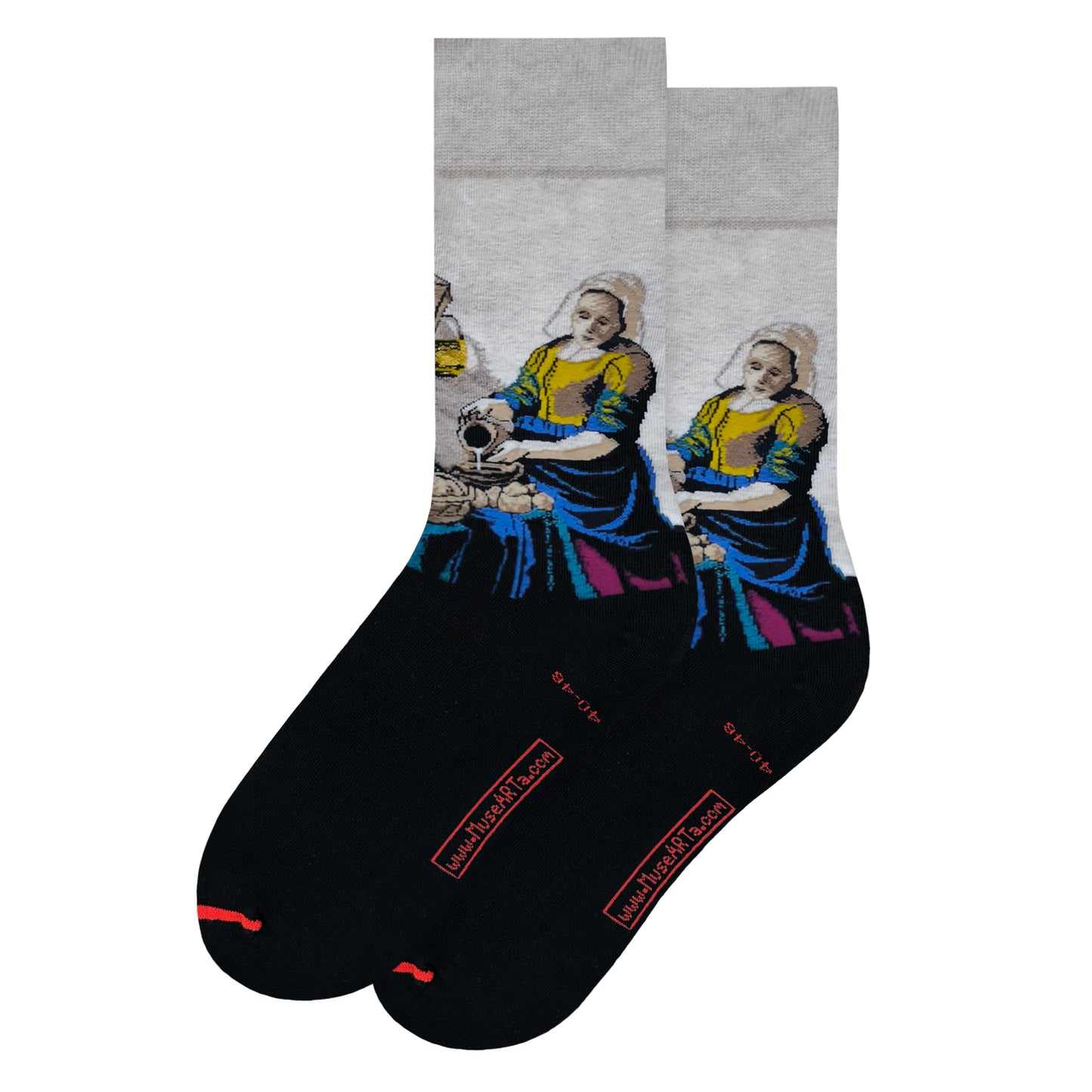 Vermeer Socks: Maid with Milk Jug