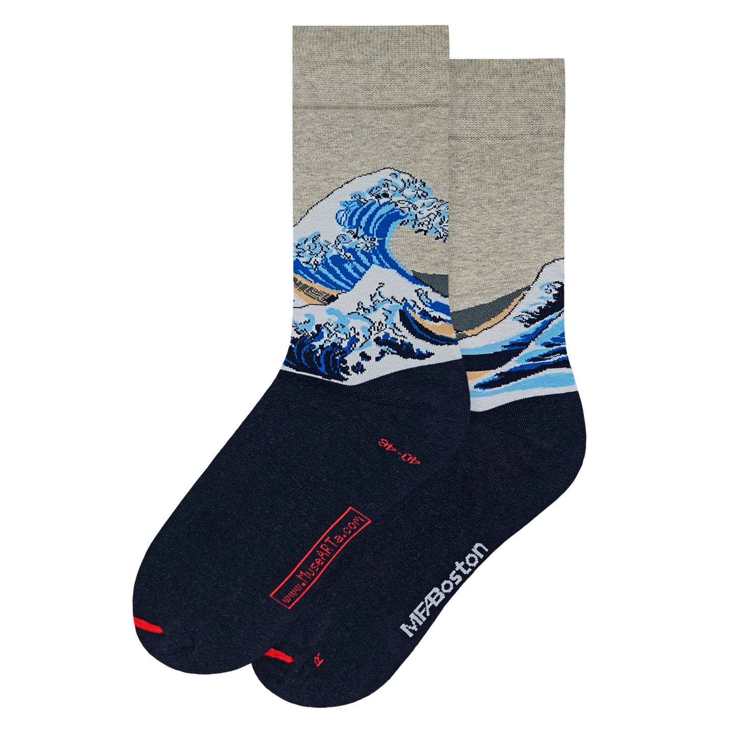Katsushika Hokusai - Great Wave Socks