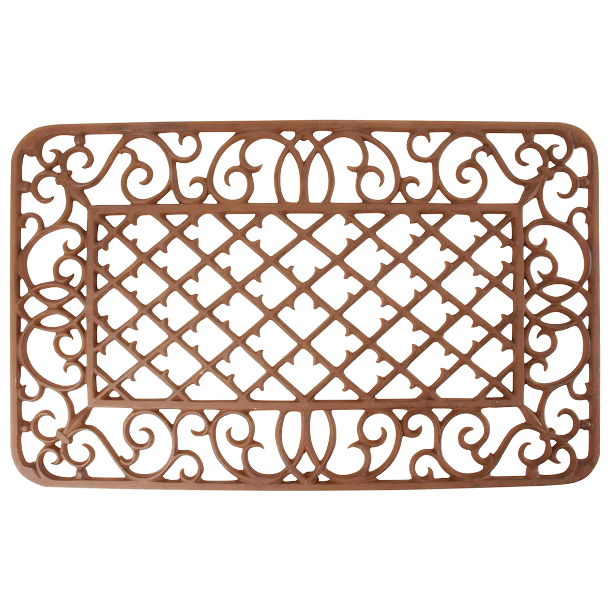 Cast Iron Rectangular Door Mat