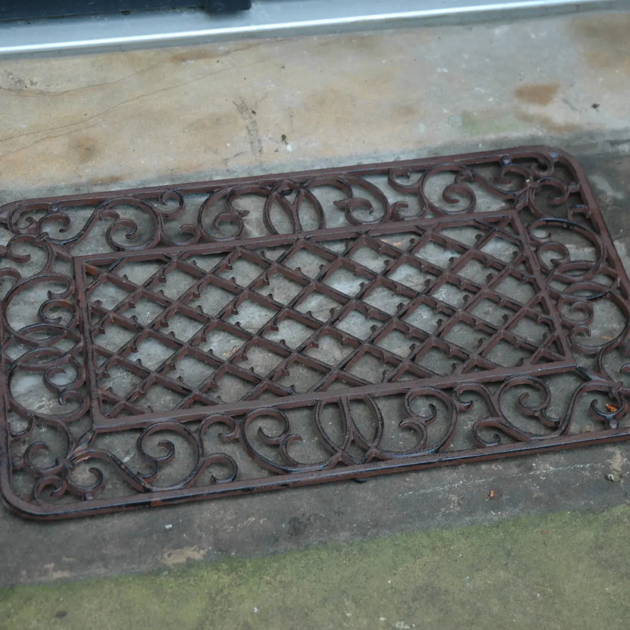 Cast Iron Rectangular Door Mat