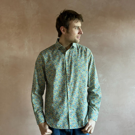 Men's Shirts in Liberty Print MULTI