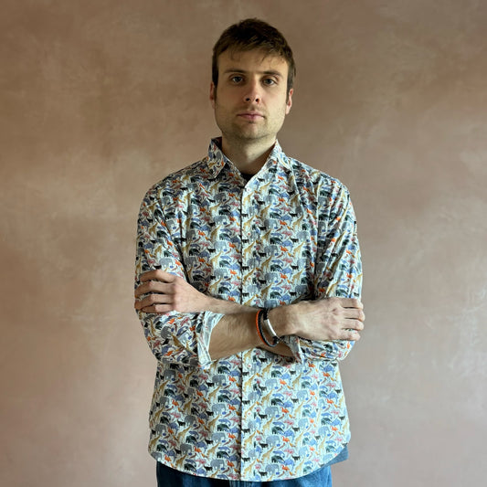 Men's Shirts in Liberty Print SAFARI