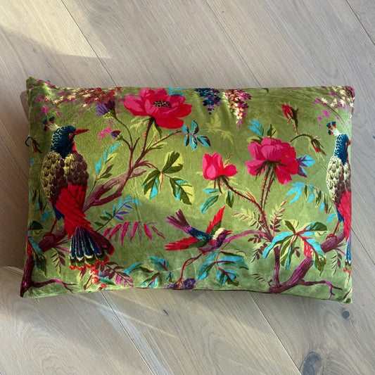 Paradise Cushions - Moss