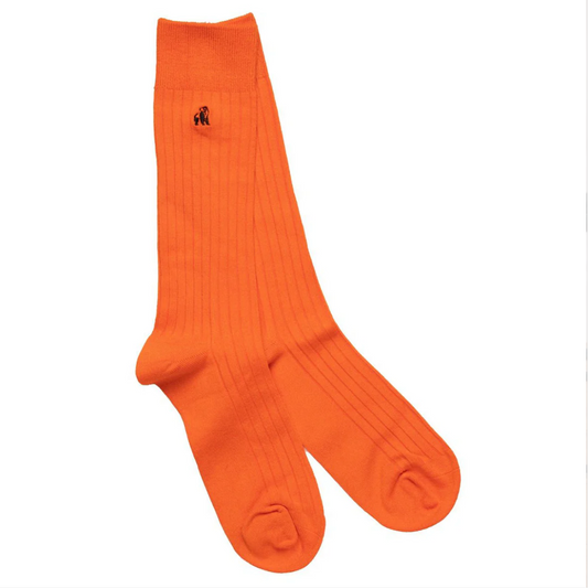 Tangerine Bamboo Socks